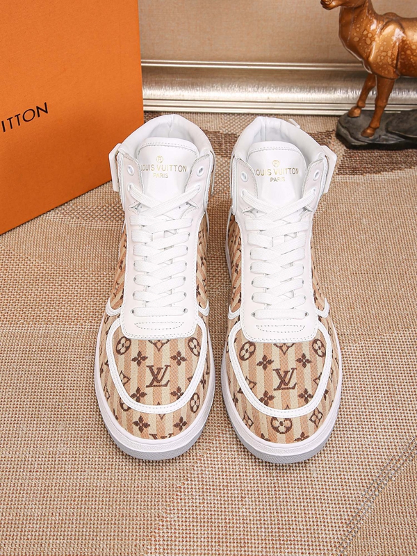 ルイヴィトン靴側面デザイン